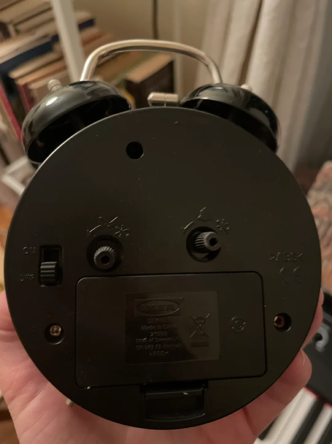 Black Alarm Clock Ikea image indicator(2)