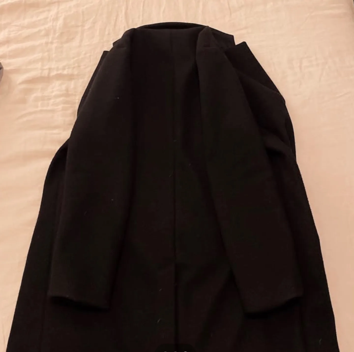 Zara Black Wool Coat image indicator(2)