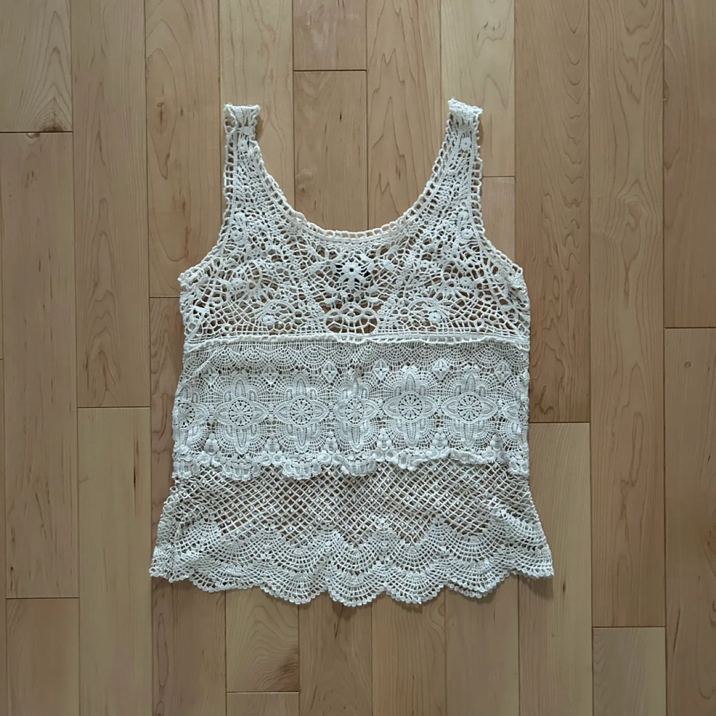American Eagle Crochet Tank (Size S) image indicator(2)