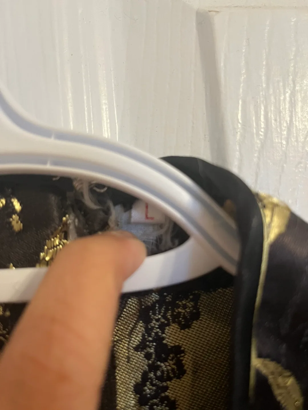 Black and Gold Cheongsam Dress image indicator(4)