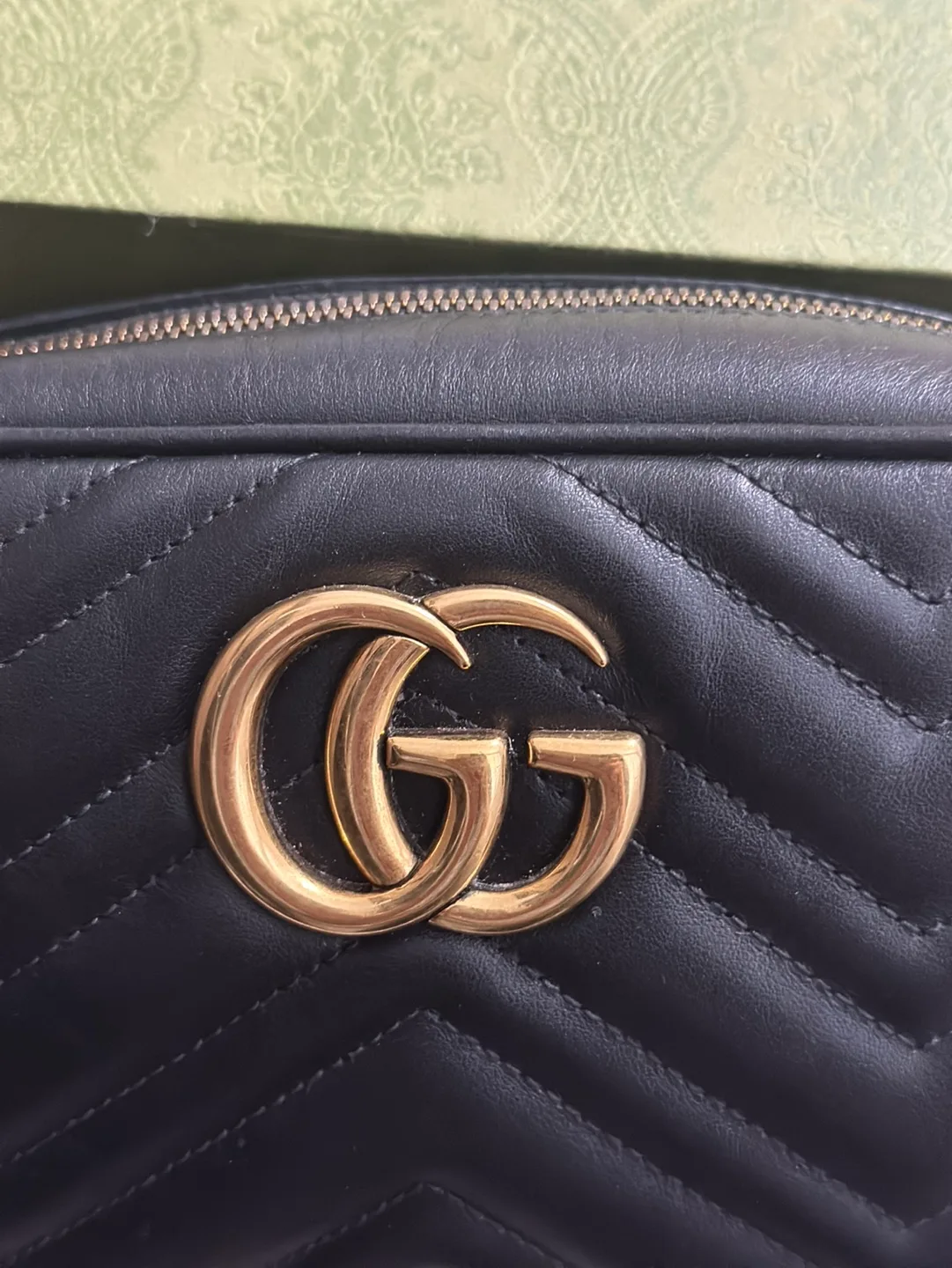 Authentic GG Small Marmont Shoulder Bag image indicator(6)
