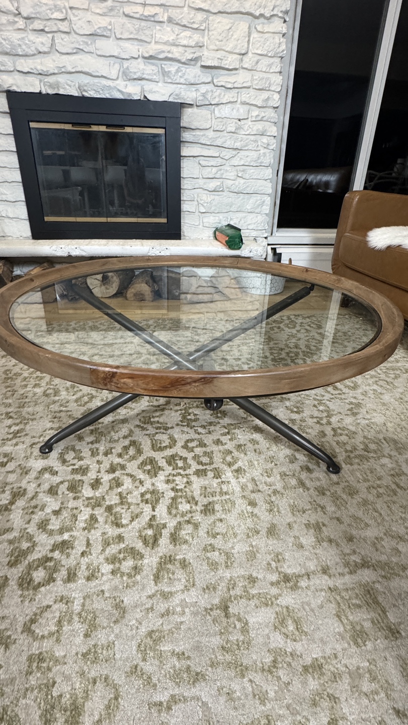 Structure Kay fir coffee table
