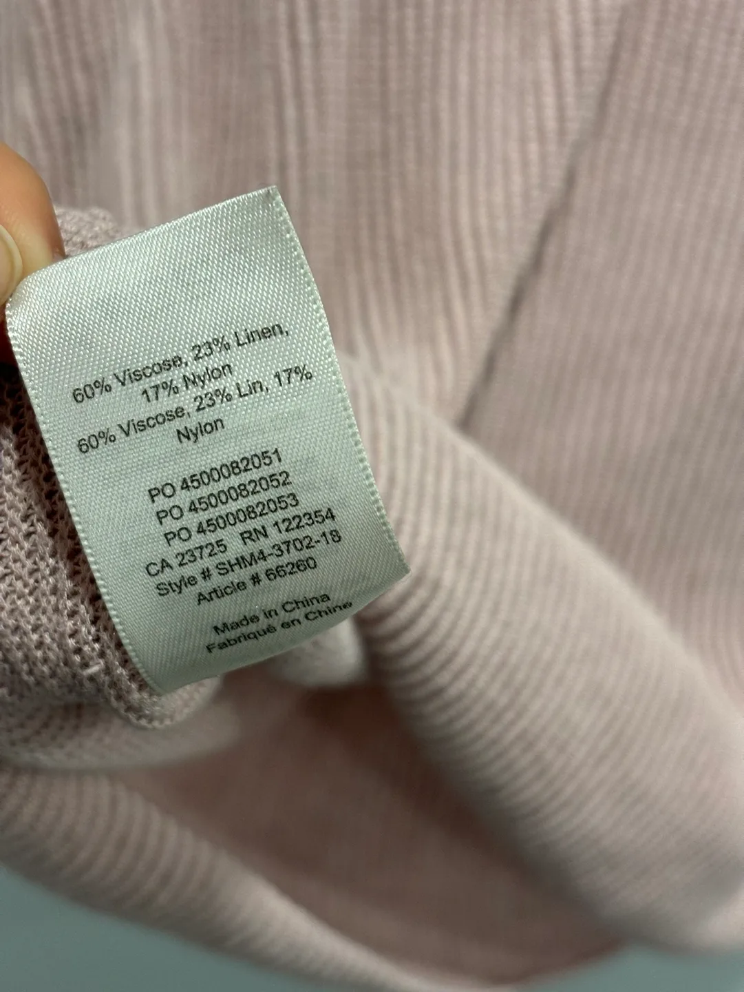 Aritzia Wilfred | Ribbed Knit Sweater - S image indicator(6)