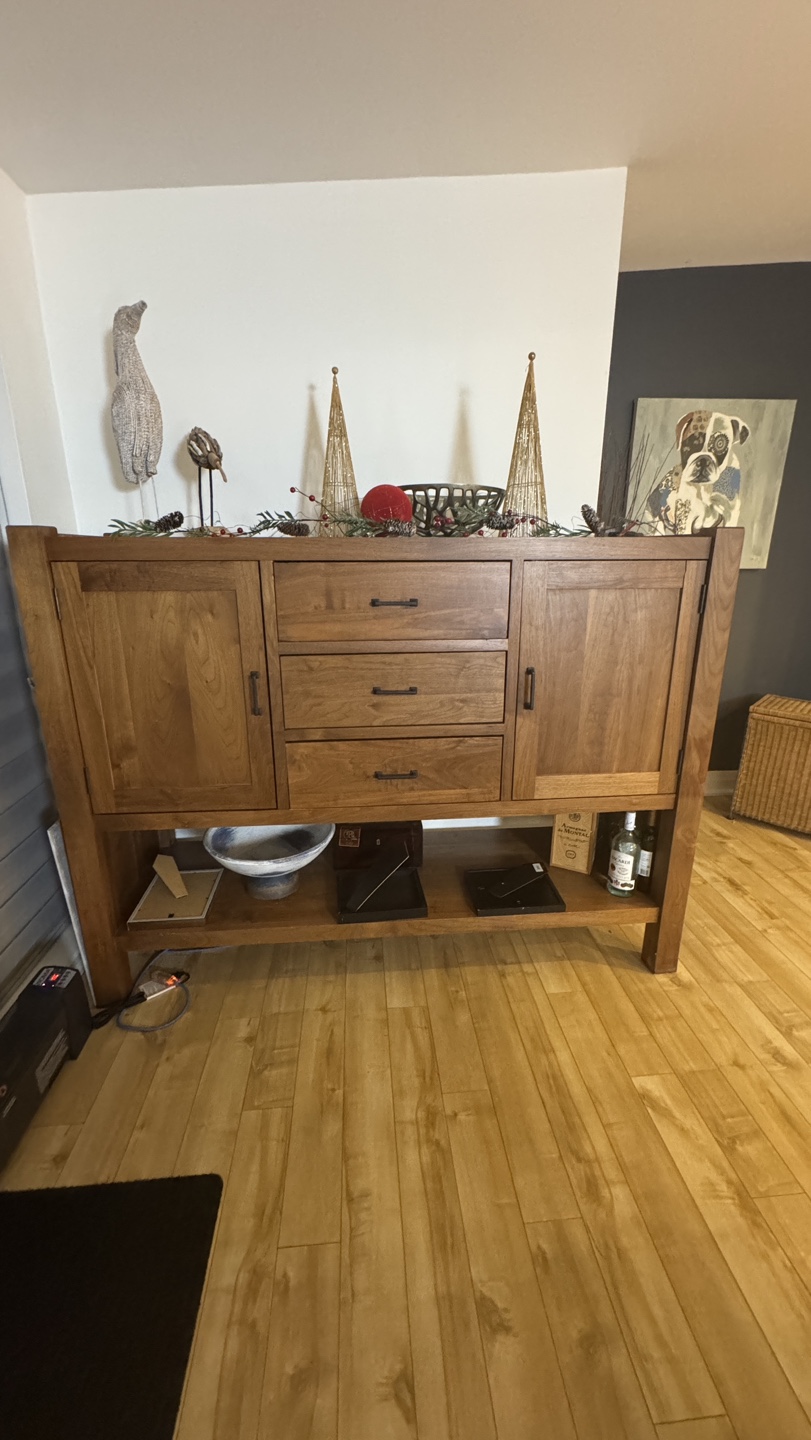 Solid Wood Dining Table - photo 2