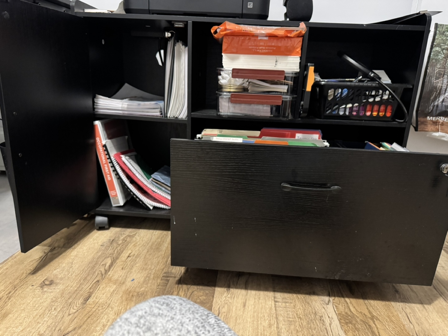 Office File Cabinet with Charging Station - photo 2