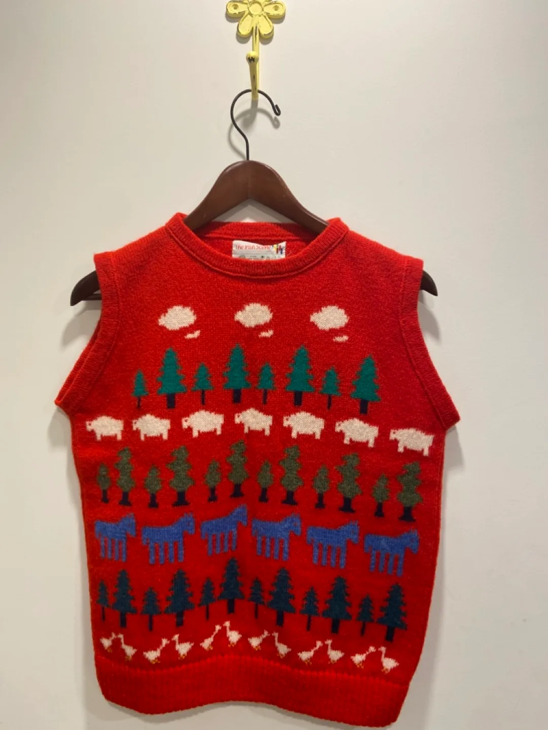The Irish Scene Wool Knit Vest - medium thumbnail