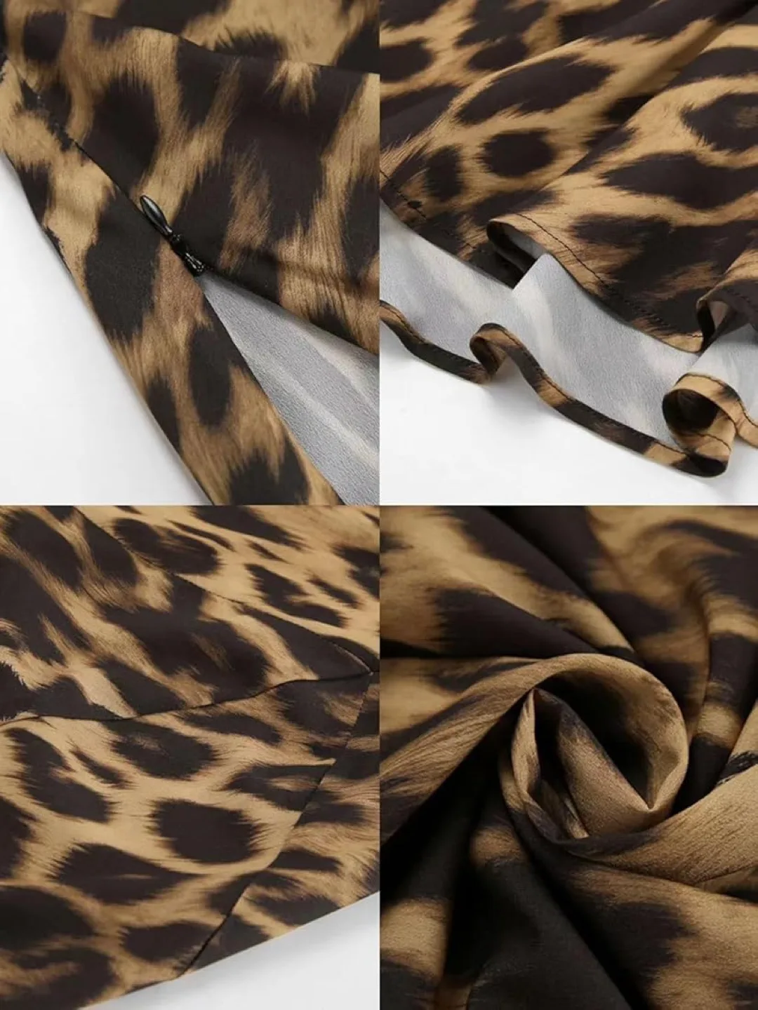 Leopard Print Maxi Skirt image indicator(5)