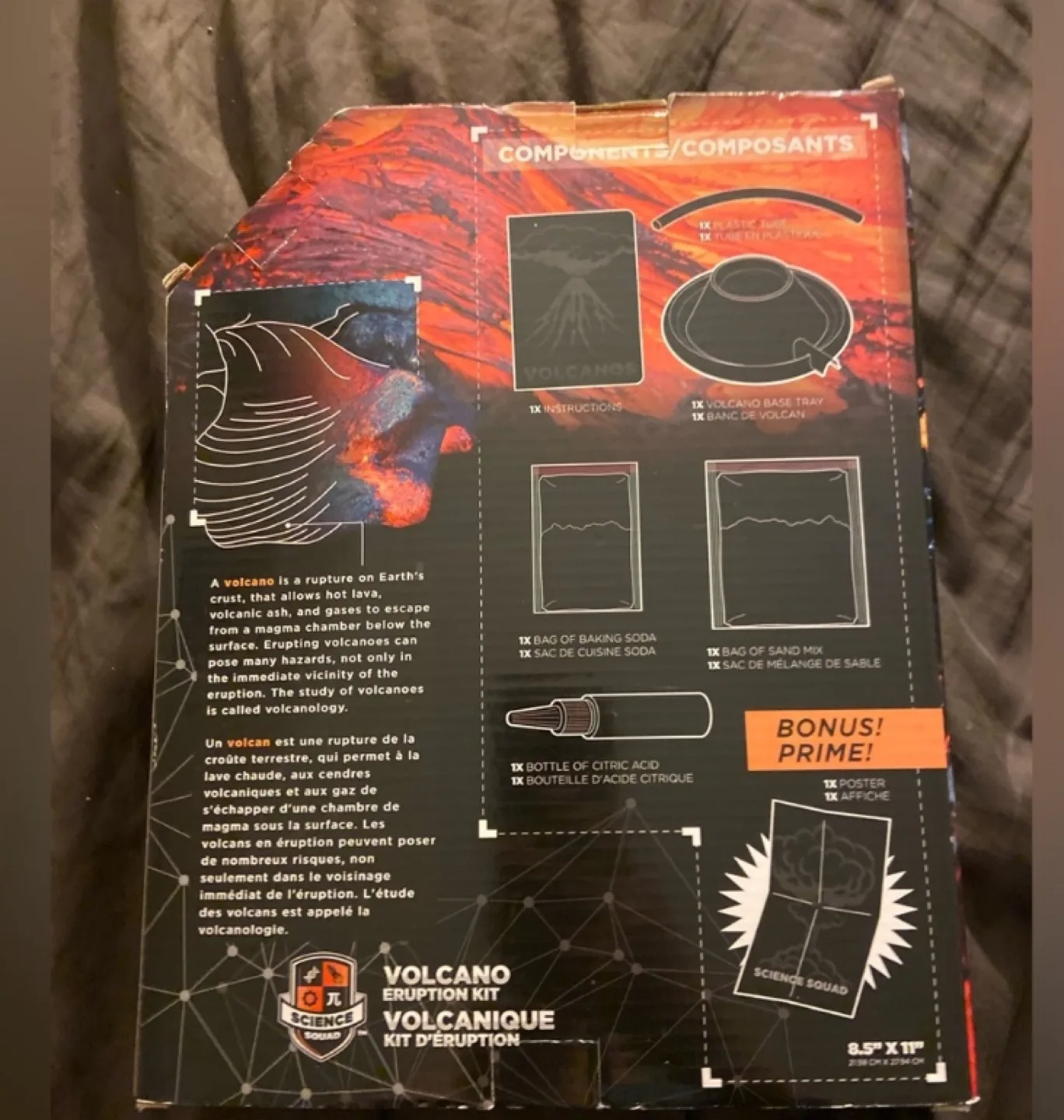 Volcano eruption kit ...like new...crosspost image indicator(2)