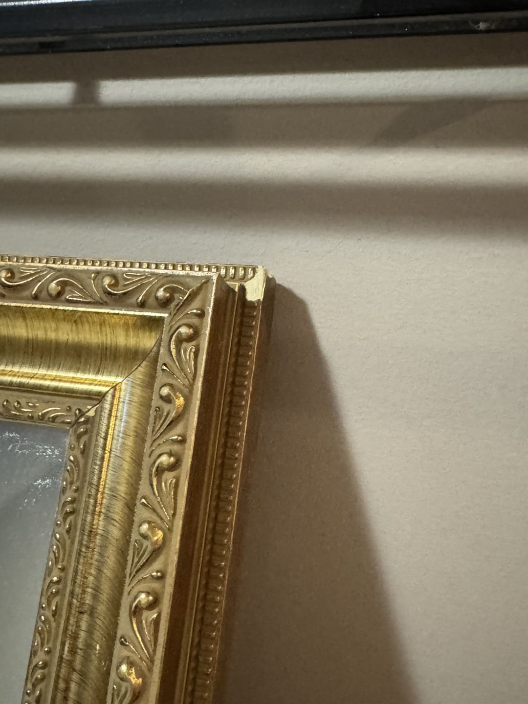 Gold Ornate Mirror - photo 3