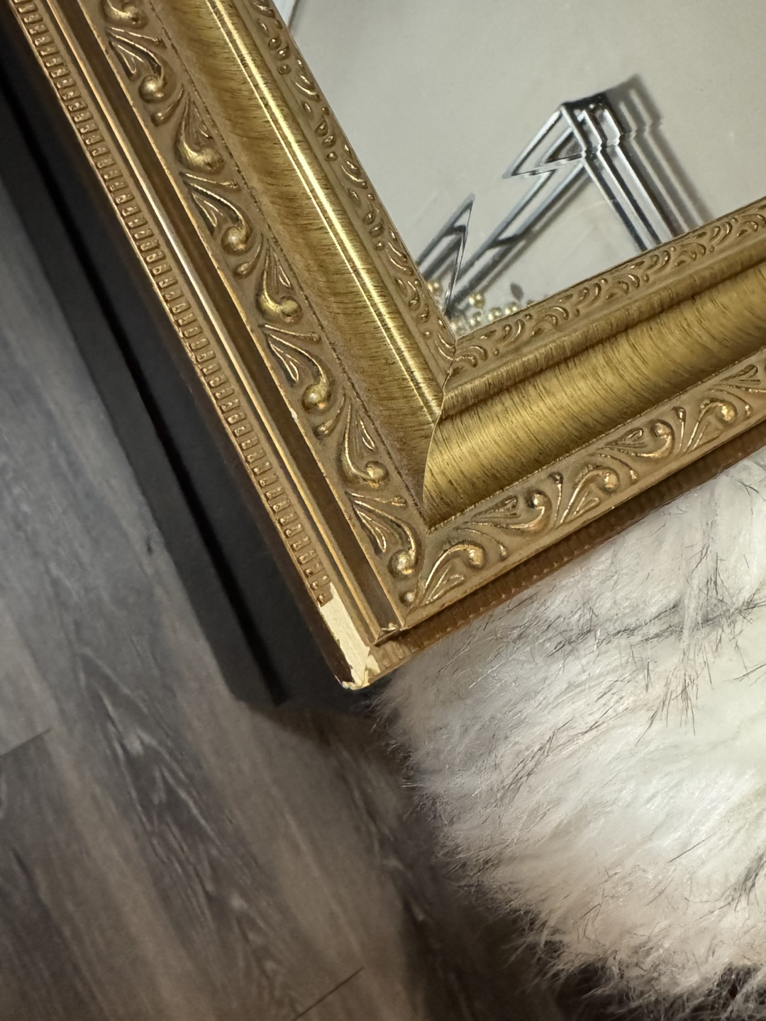 Gold Ornate Mirror - photo 4