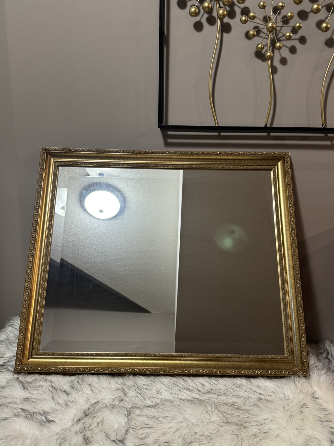 Gold Ornate Mirror - photo 2