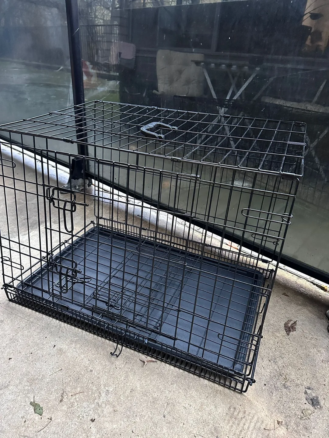 Dog Crate Medium Size image indicator(4)