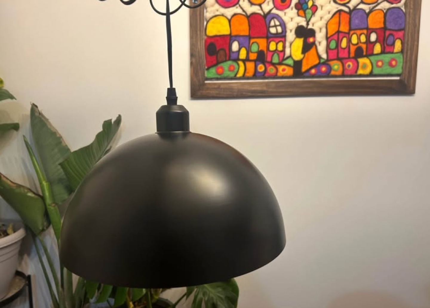 2-pack Black and Gold Pendant Lights - photo 5
