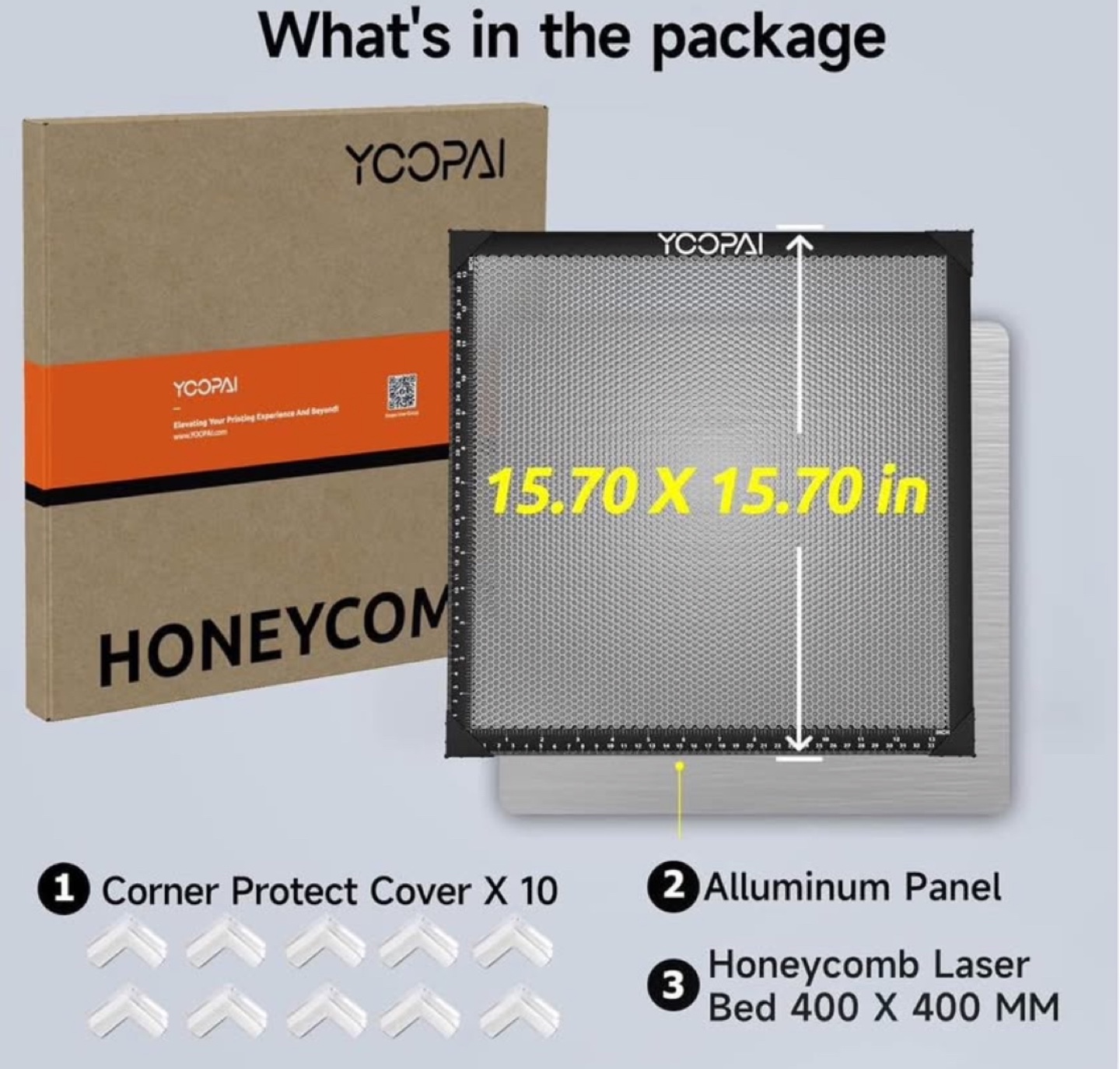 YOCOPAI 15.70 Inch Laser Engraving Honeycomb Bed - photo 4