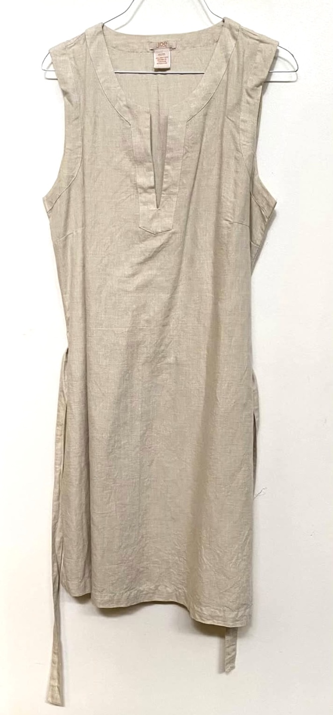 Joe Fresh Beige Linen Dress