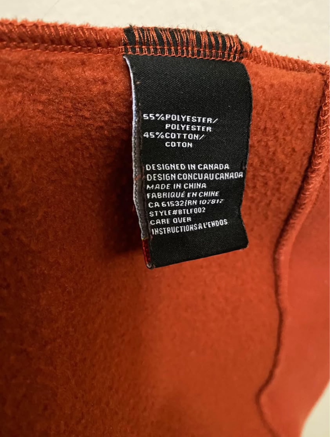 Brunette The Label Rust Crewneck Sweater - photo 3