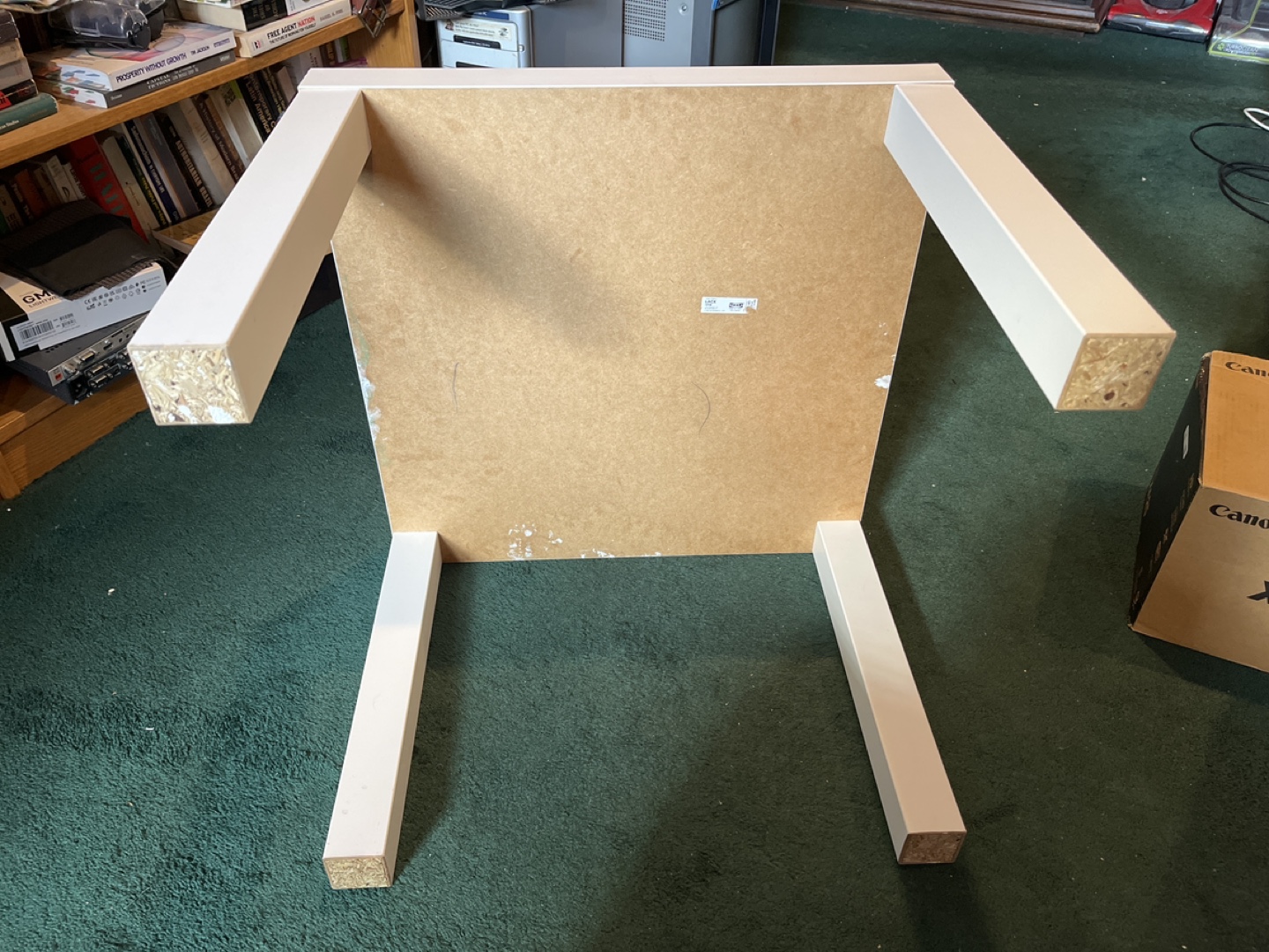 IKEA White Side Table 🧡 - photo 3