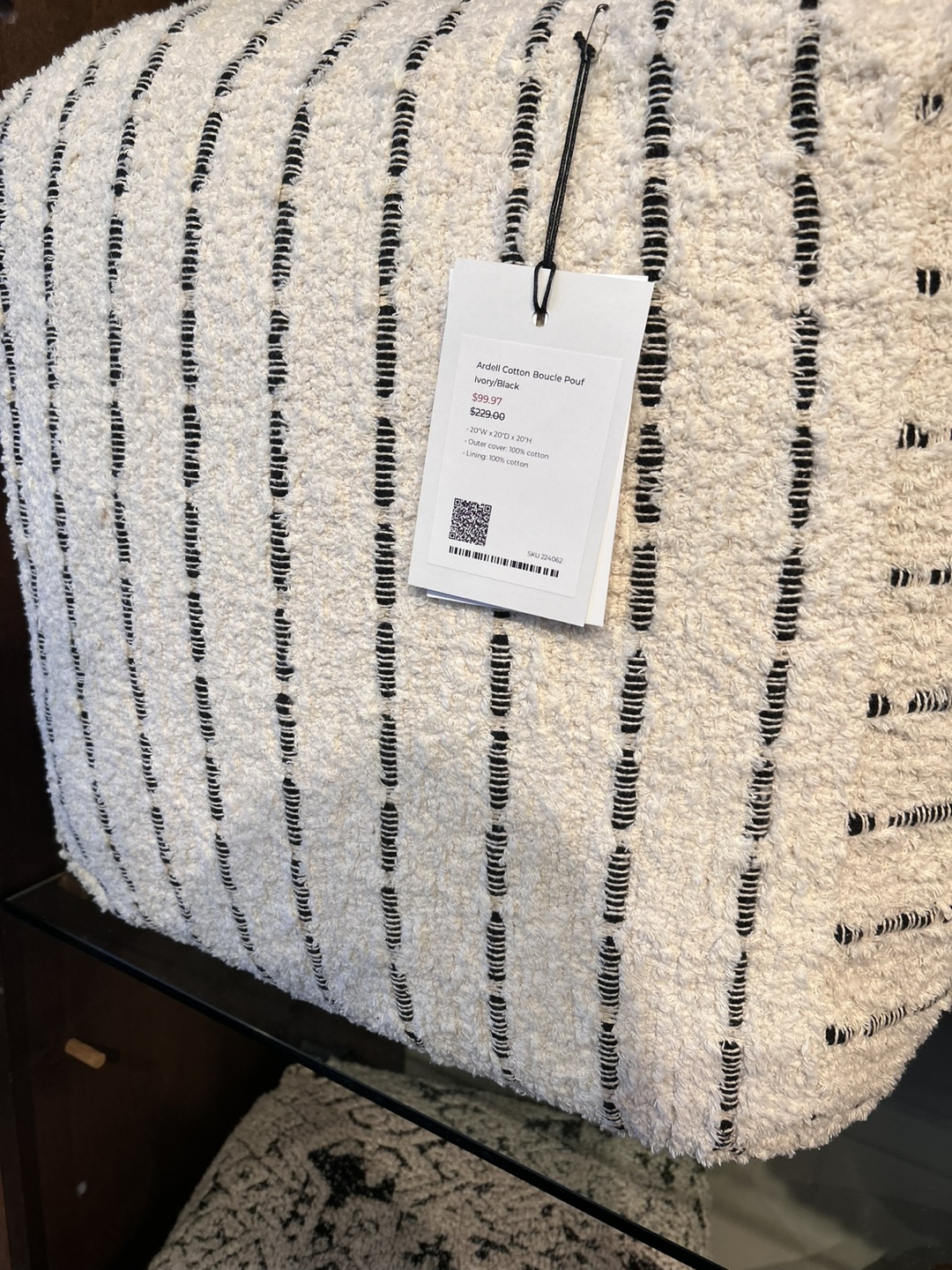Antidote Co. Boucle Pouf