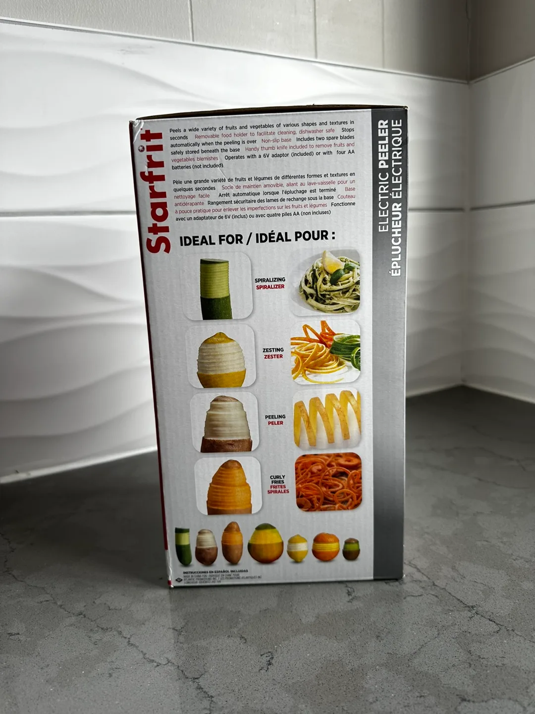 Starfrit Rotator Express Electric Peeler image indicator(3)