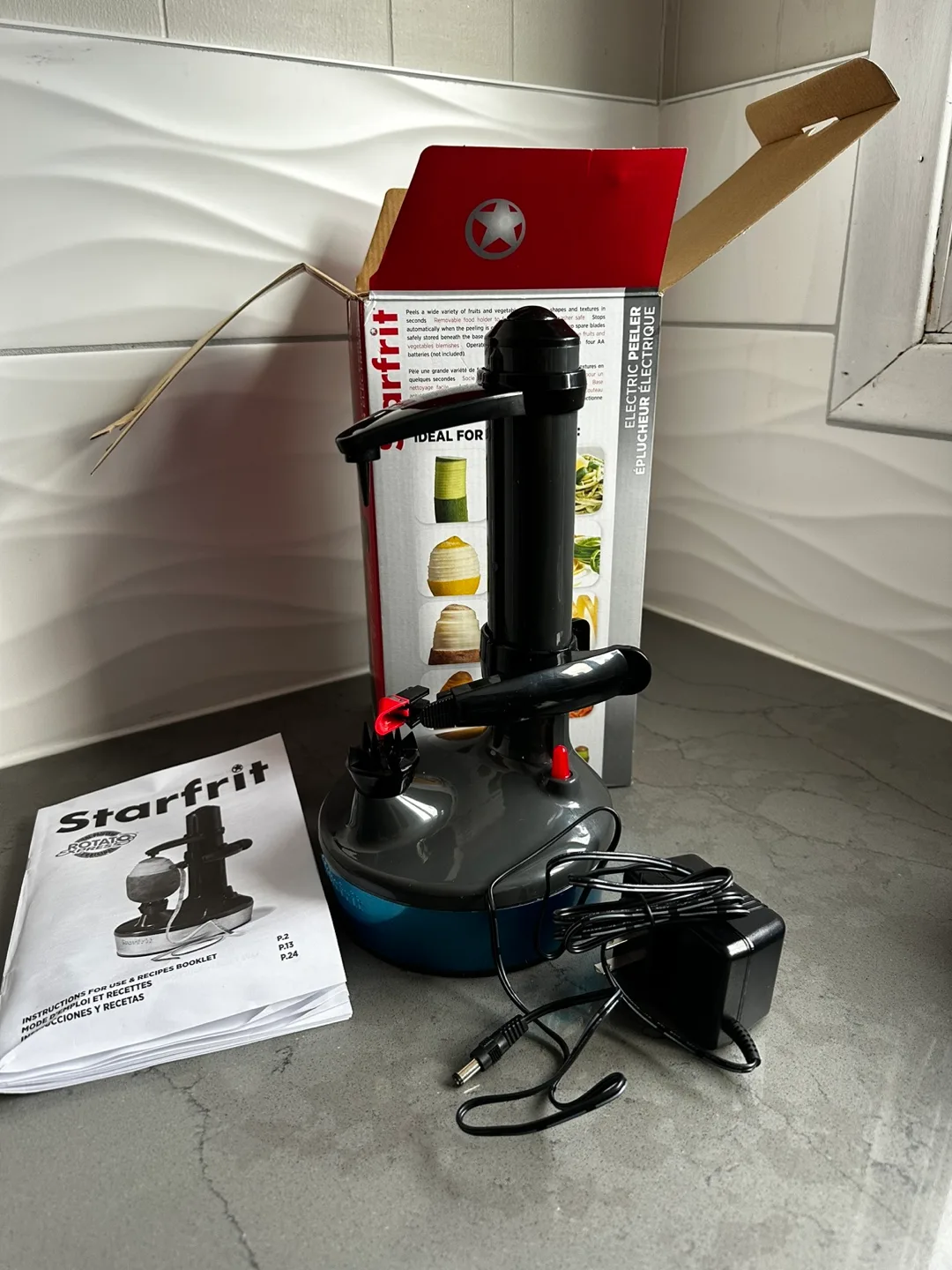 Starfrit Rotator Express Electric Peeler image indicator(5)