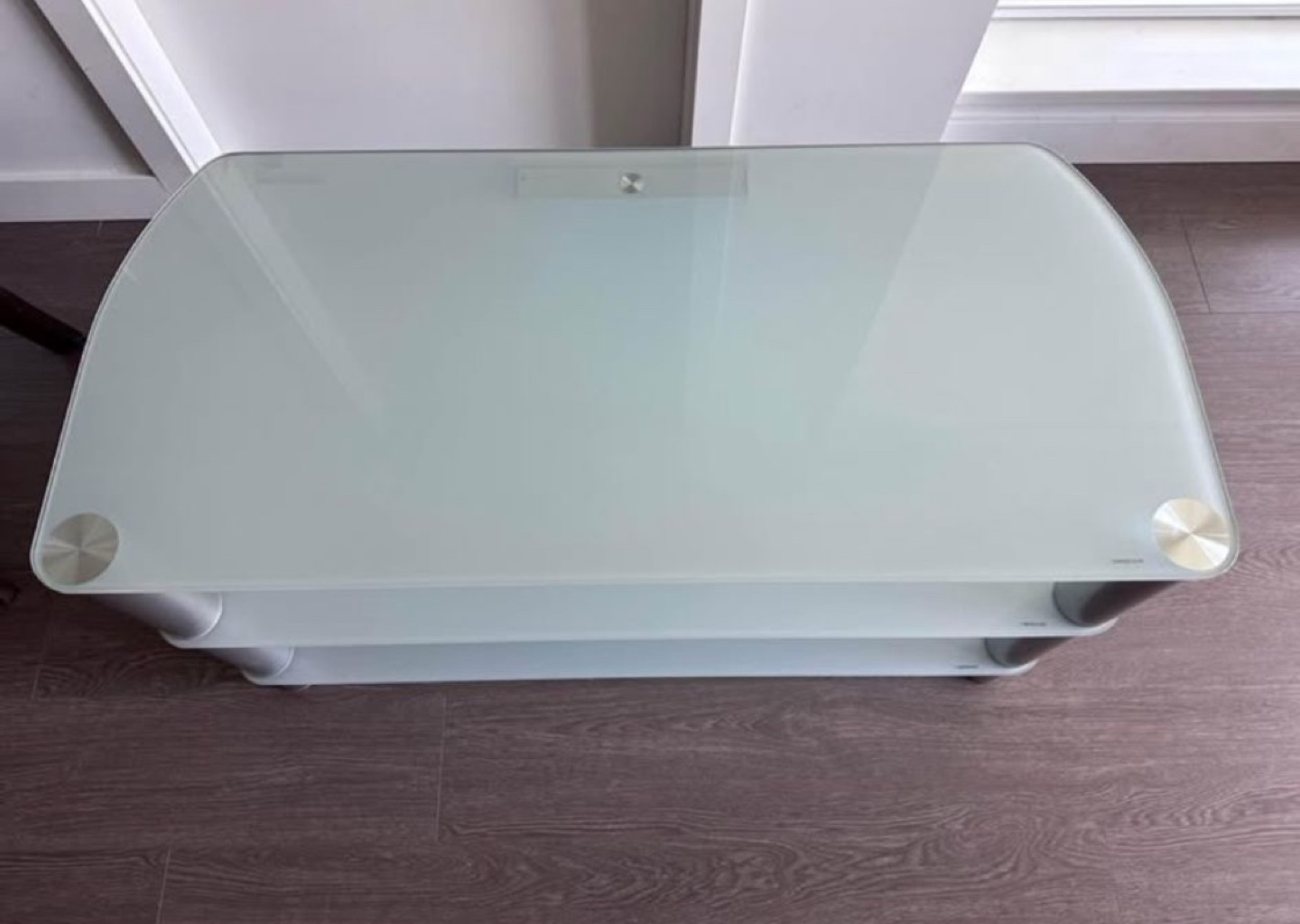 Glass TV Stand - photo 2