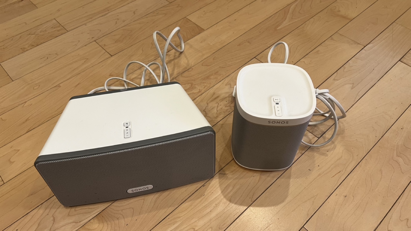 Sonos Play:3 and Play:1 Speakers