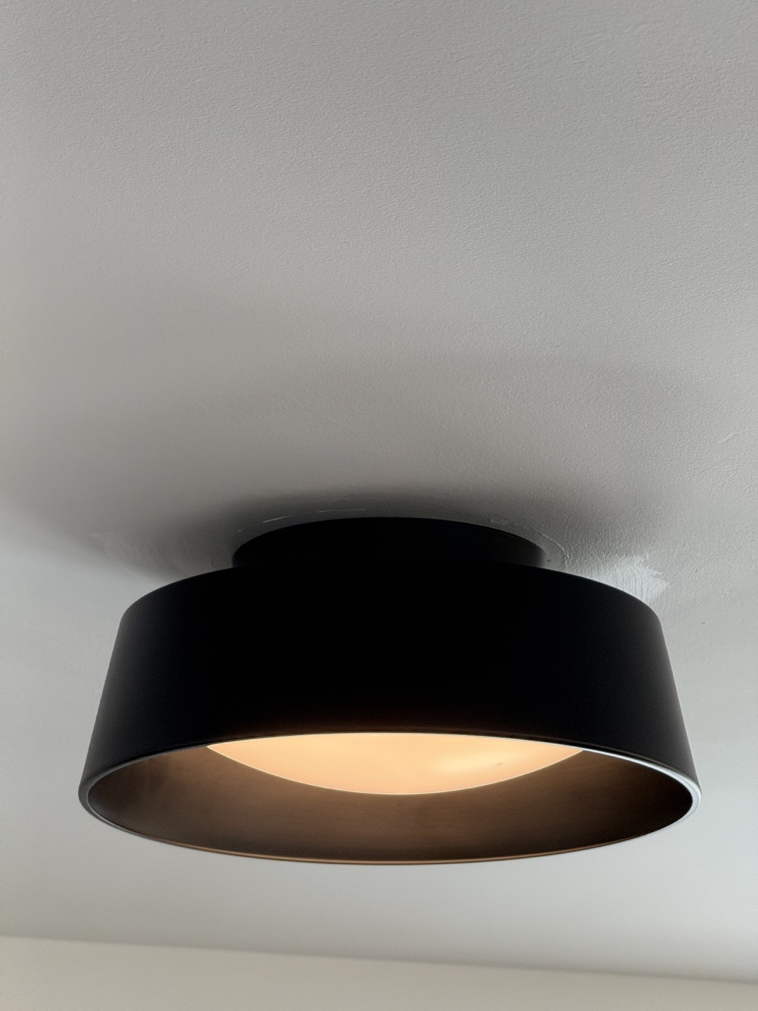 Matte Black LED Flush Mount - photo 4