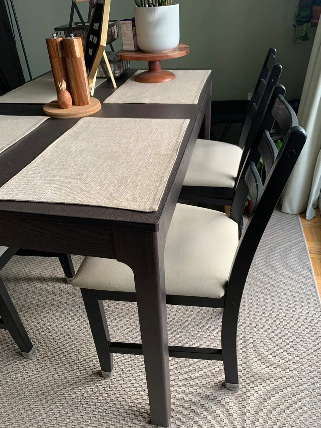 IKEA - LERHAMN Dining Chairs (Set of 4) image indicator(2)