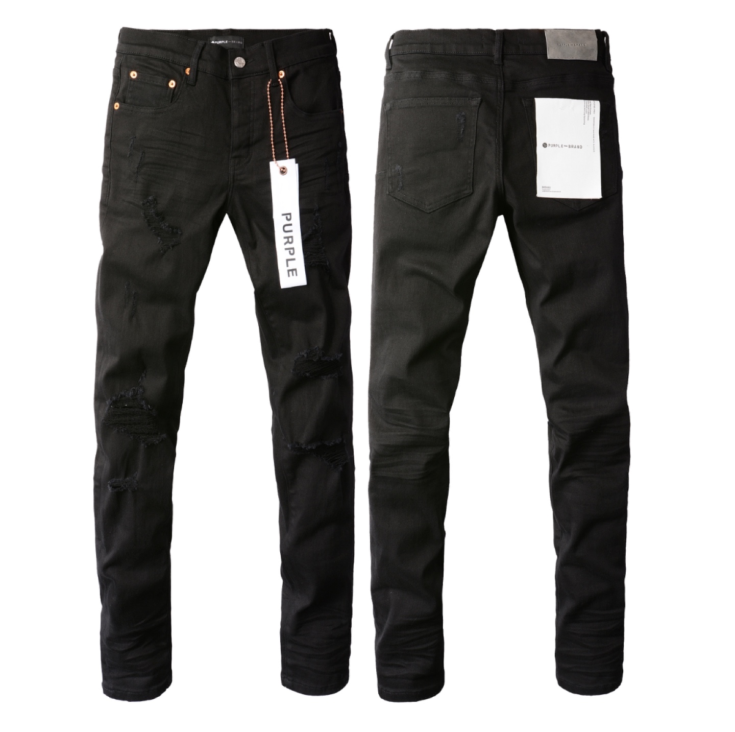 Purple Denim Jeans - photo 5