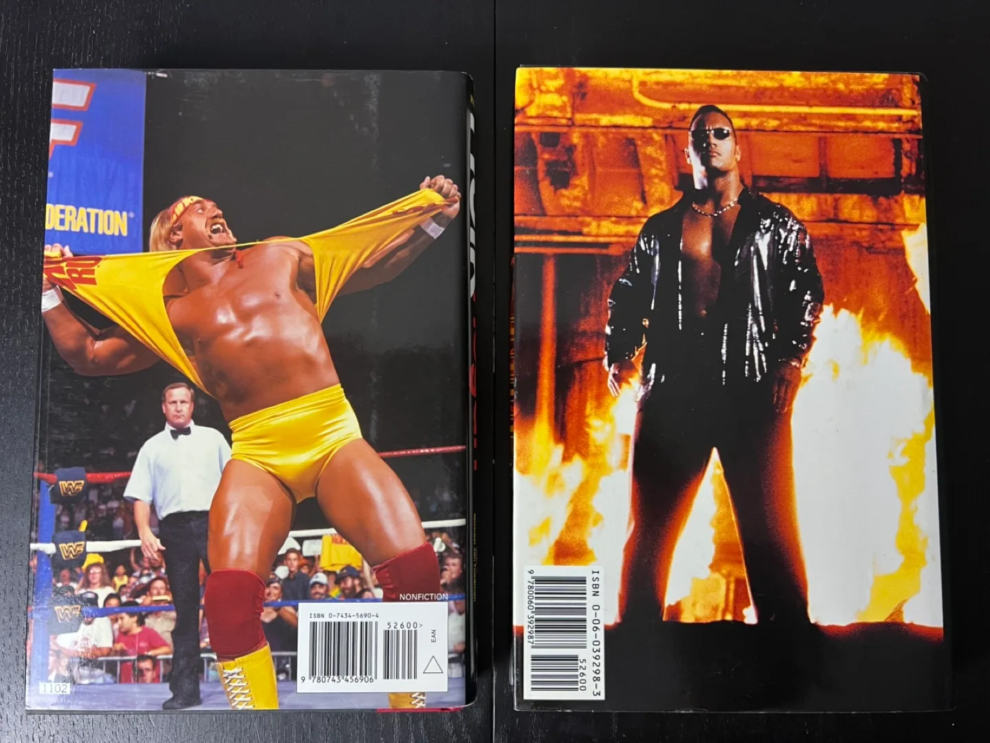 WWE Hardcover Books - Hulk Hogan & The Rock image indicator(2)