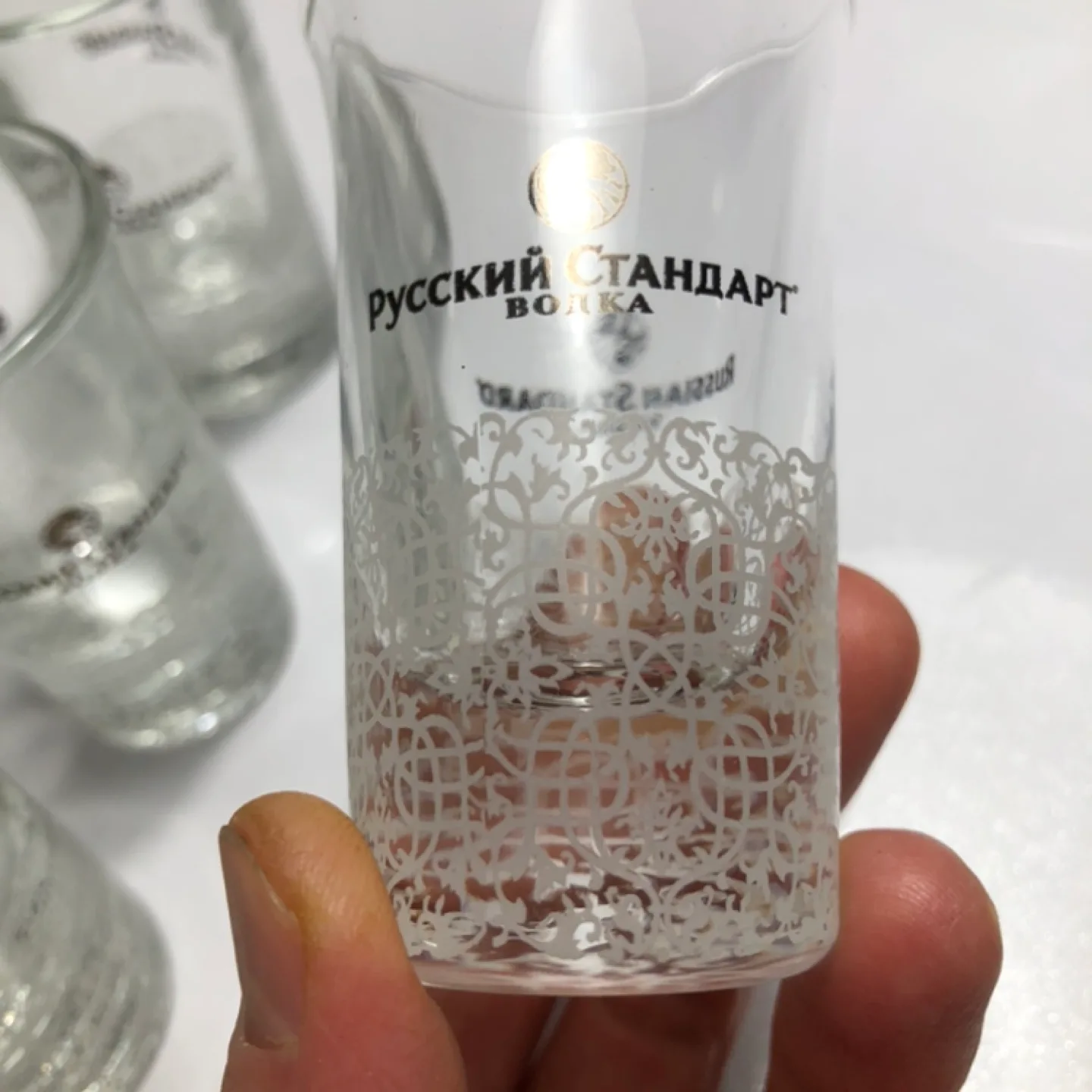 Set of 6 Russian Standard Vodka Shot Glasses image indicator(3)