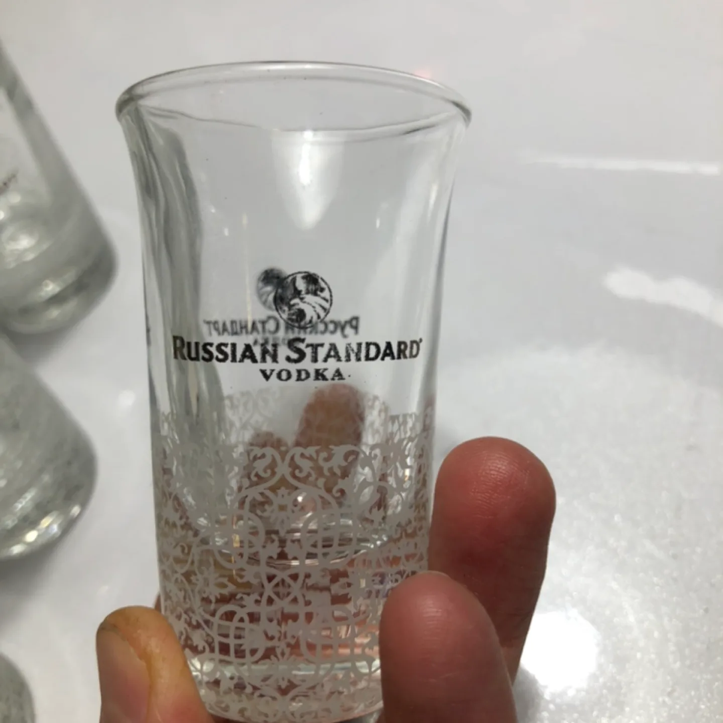 Set of 6 Russian Standard Vodka Shot Glasses image indicator(2)