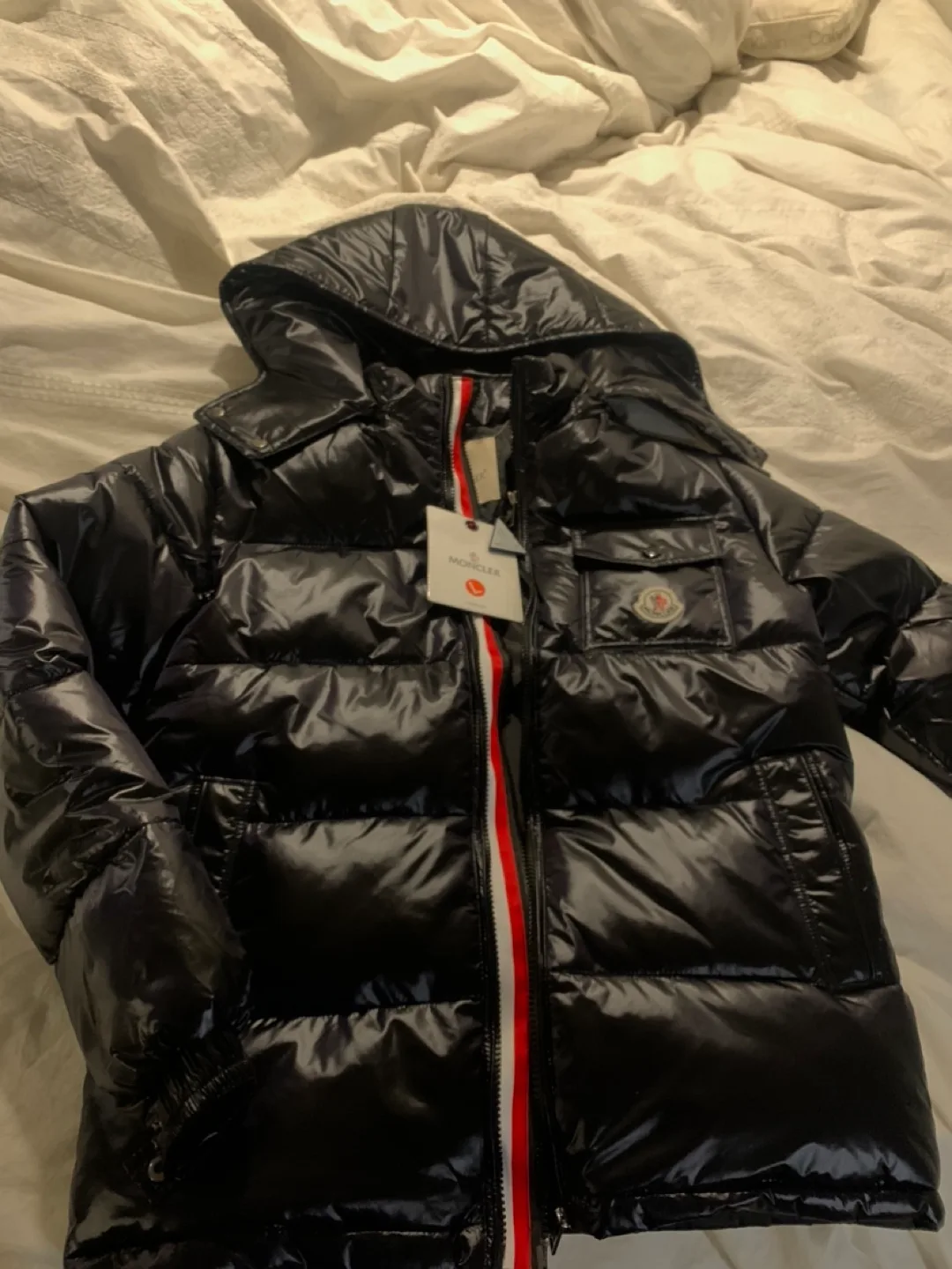 Moncler Black Puffer Jacket image indicator(2)