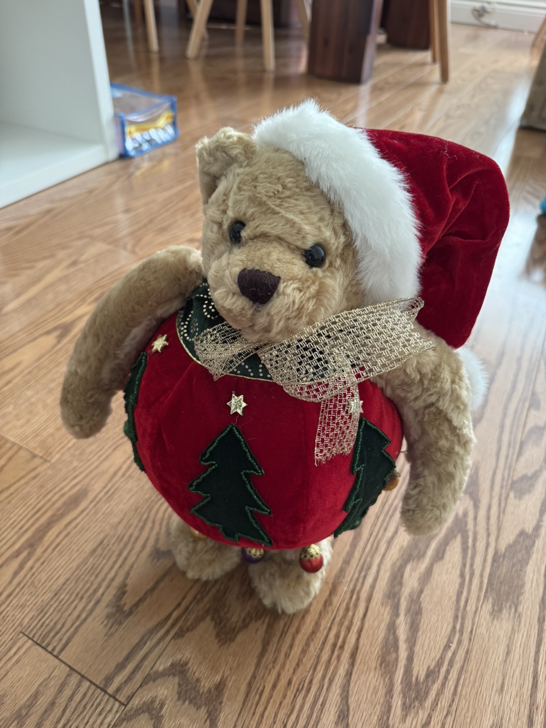 Christmas Plush Bear Decoration