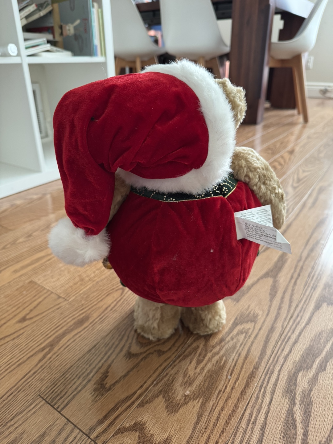 Christmas Plush Bear Decoration - photo 2