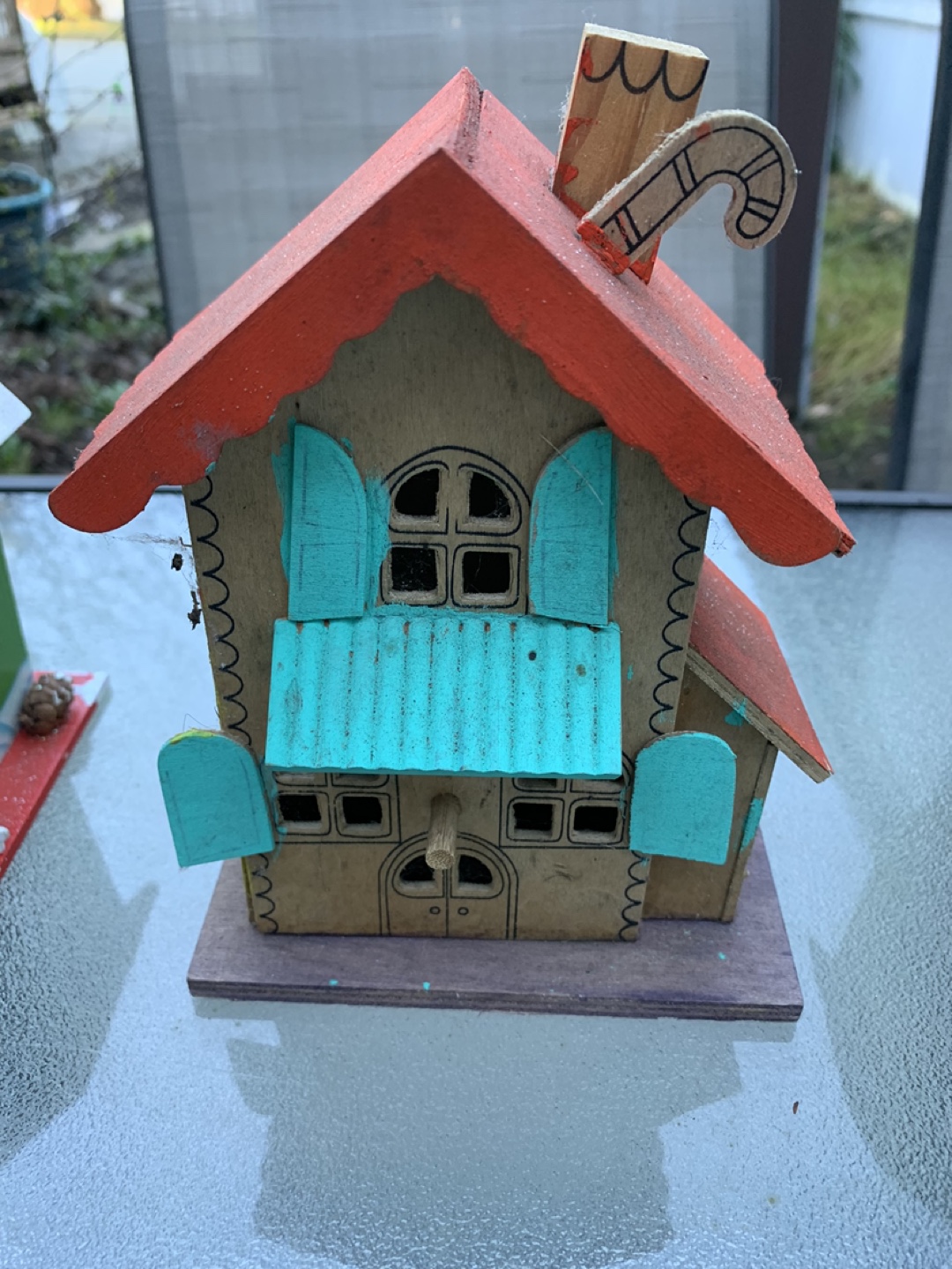 Set of 5 Hand Painted Birdhouses - photo 2