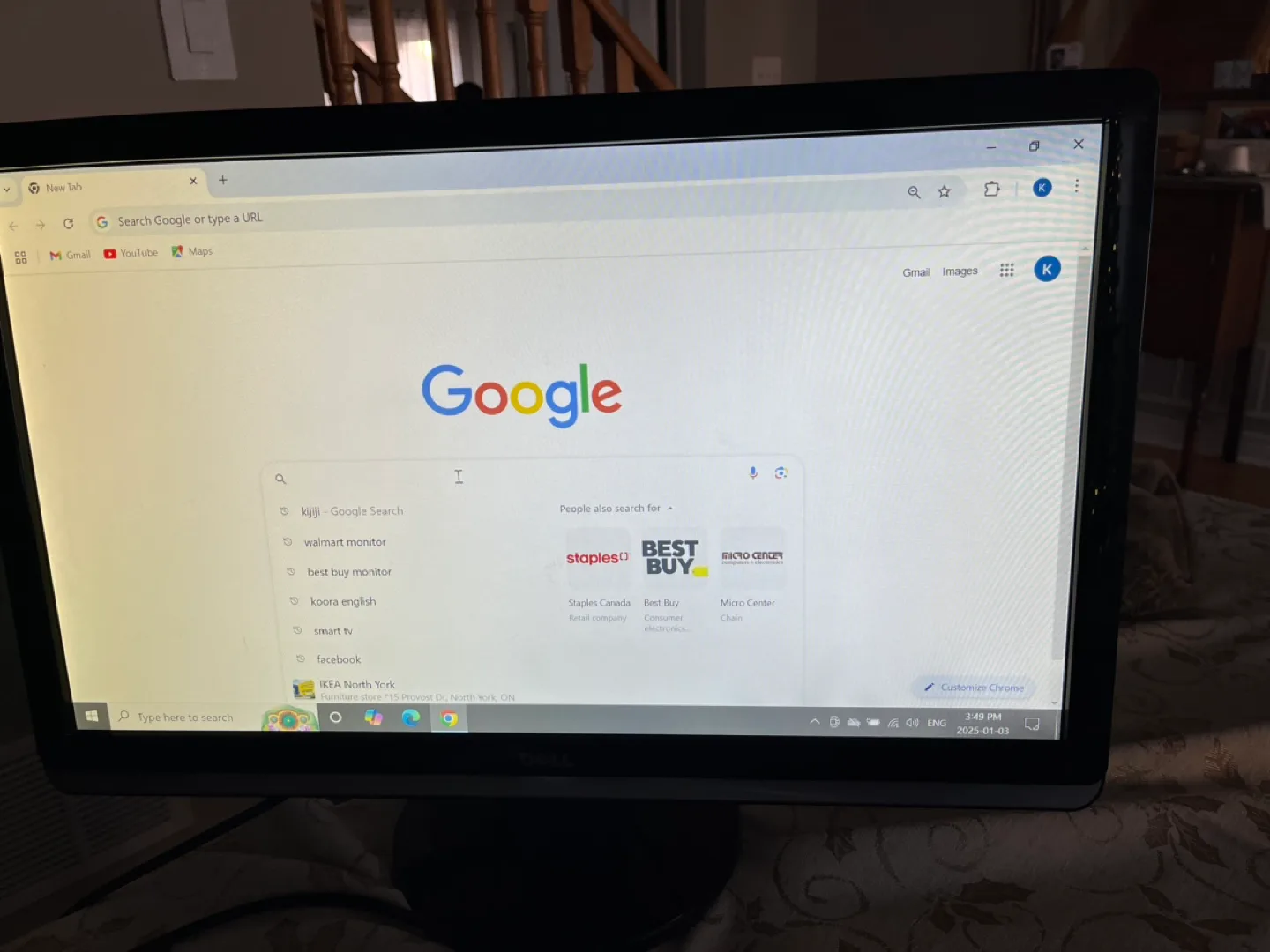 Dell Monitor 24 inch image indicator(2)