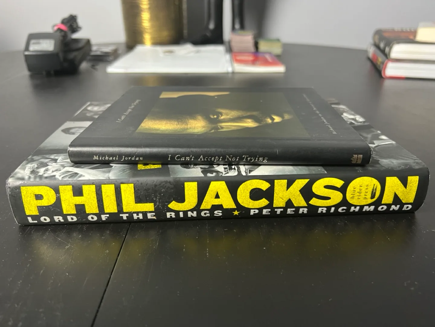 Phil Jackson & Michael Jordan I Can't Accept Not Trying image indicator(3)