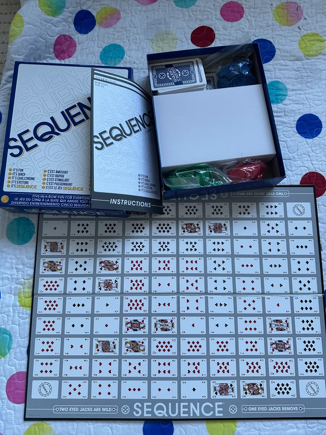 Sequence Classic Board Game thumbnail