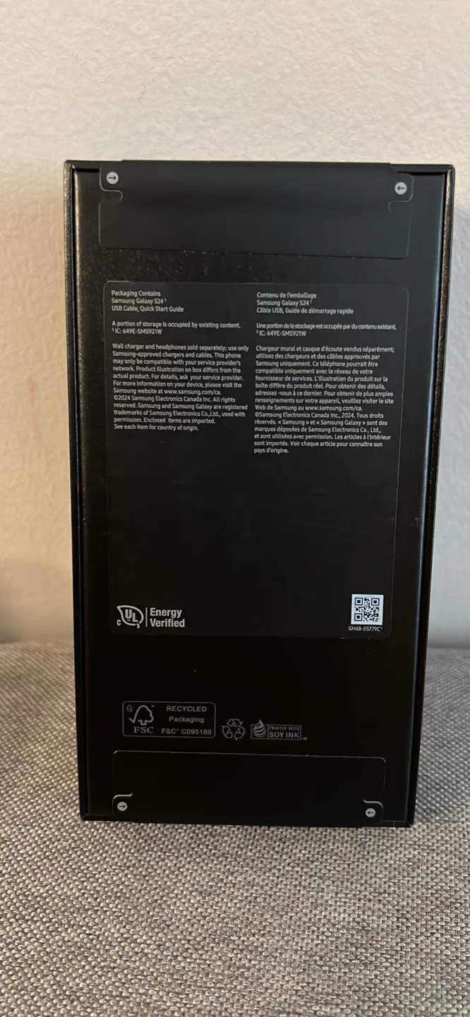 Samsung Galaxy S24 Box image indicator(2)