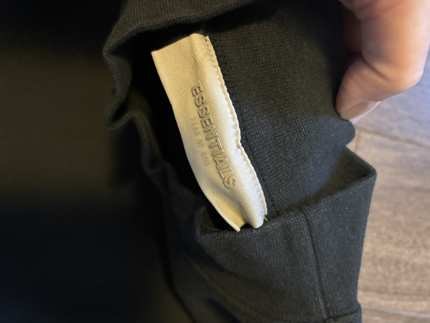 Essentials Fear of God Relaxed Stretch Limo Crewneck - photo 2