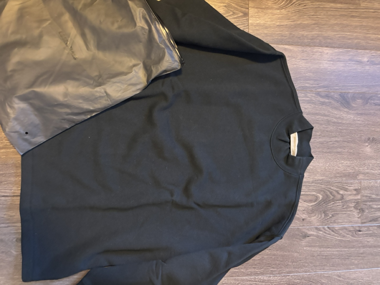 Essentials Fear of God Relaxed Stretch Limo Crewneck - photo 4