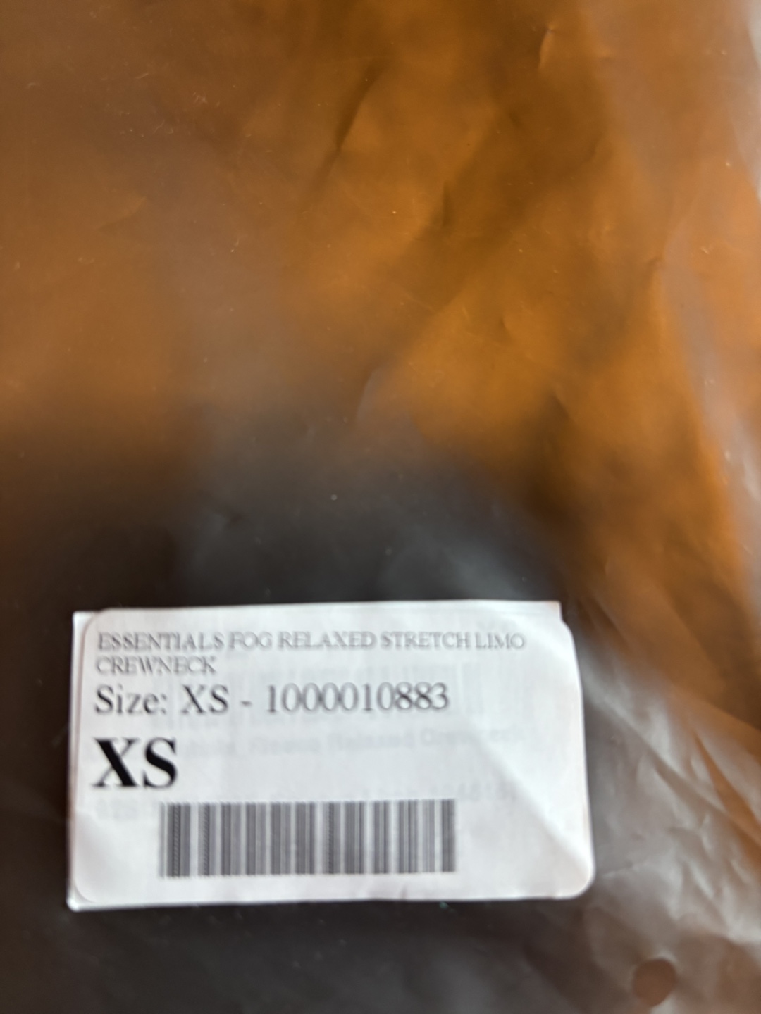 Essentials Fear of God Relaxed Stretch Limo Crewneck - photo 5