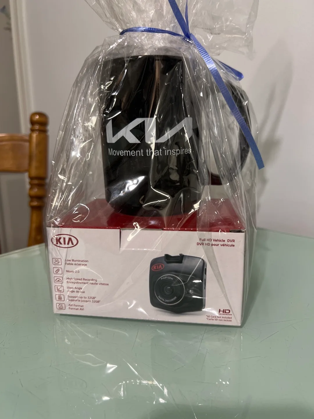 KIA Full HD Vehicle DVR Dash Cam + Black Mug image indicator(2)