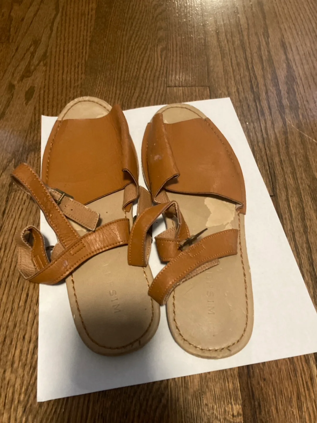 Brown Leather Sandals thumbnail