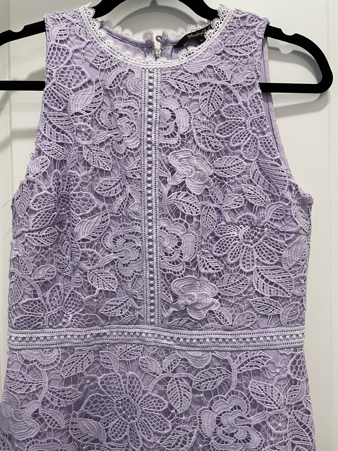 Saturday Club Lavender Lace Dress - Like New! - photo 2