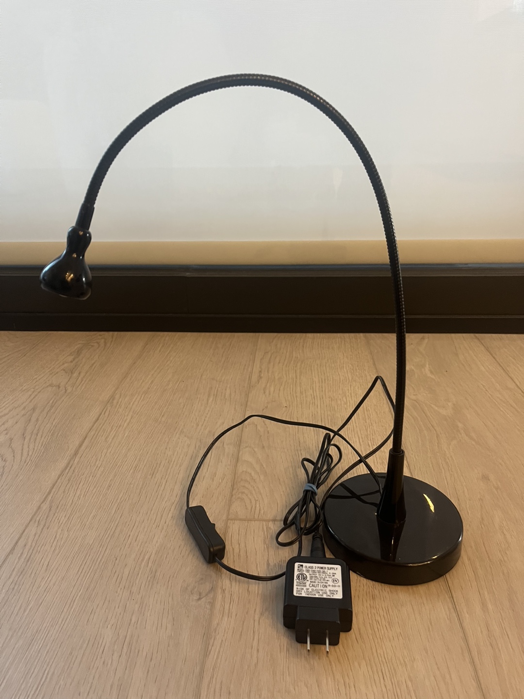 Black Flexible Desk Lamp