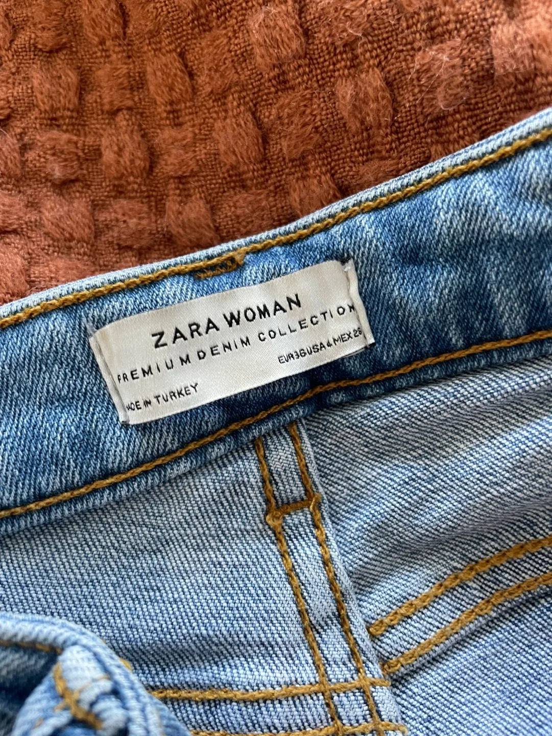 Zara Woman Premium Denim Jeans image indicator(3)