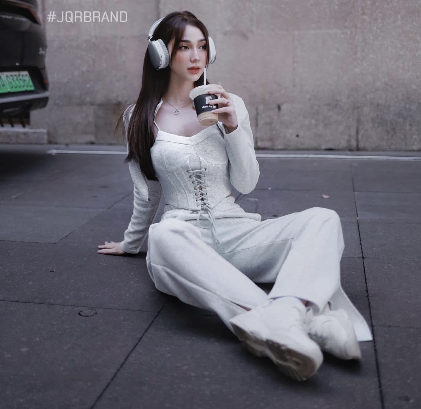 JGR Brand White Sweatsuit - photo 3
