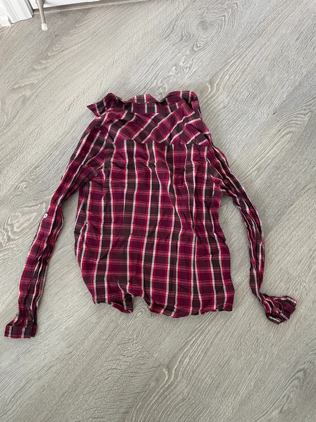 Plaid Long Sleeve Shirt image indicator(3)